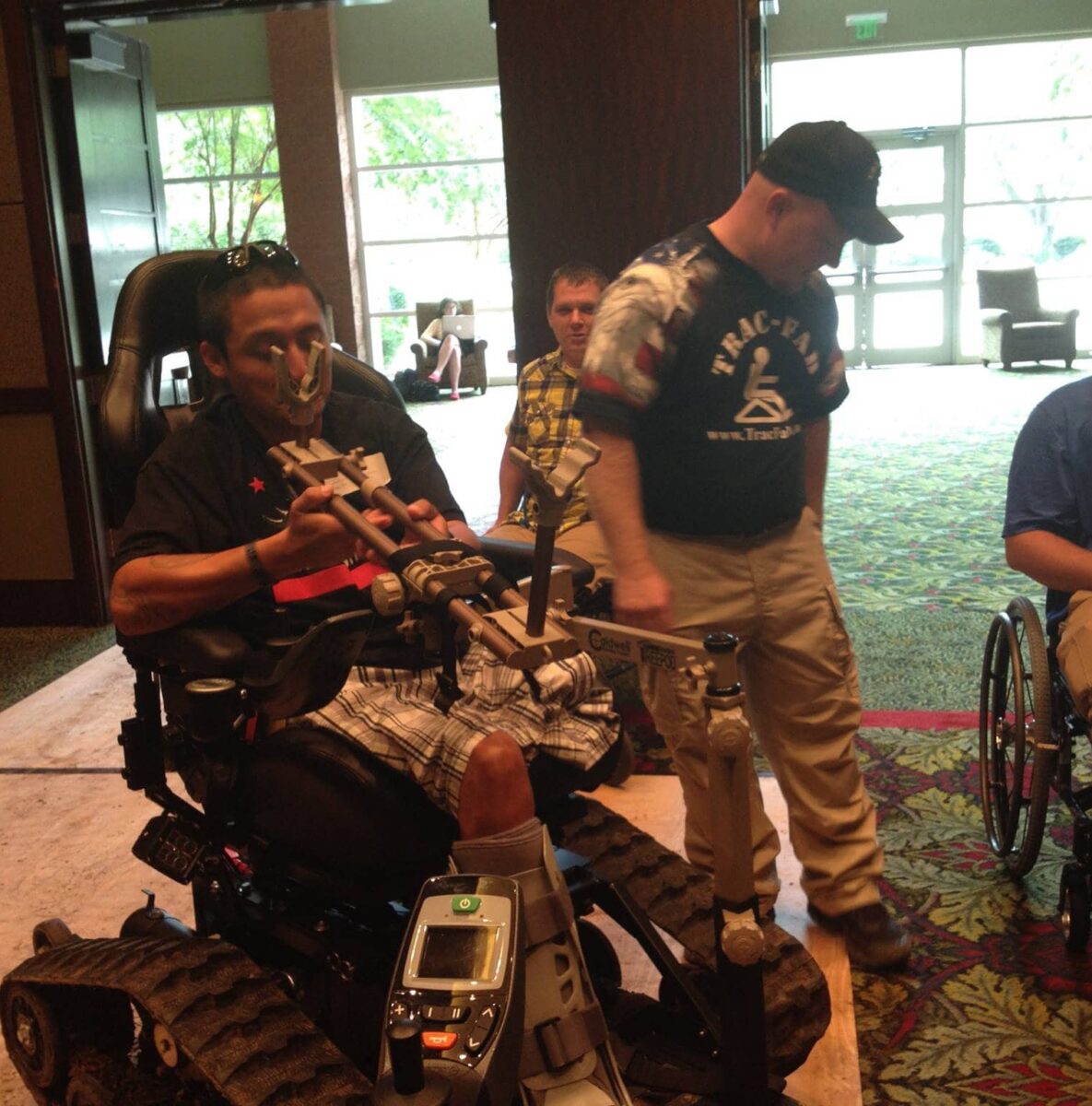 Track Chair Rifle Mount Accessory